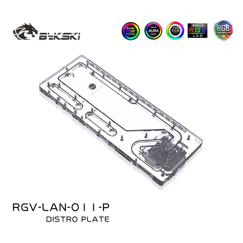 BYKSKI Acryl Board Water Distr - Distro Plate Ddc Pump Combo recensie en prijs